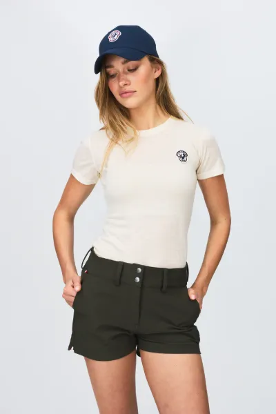 Bilde av Les Arcs Florette Wool T-shirt W white